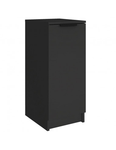 Scarpiera Nera 30x35x70 cm in Legno Multistrato