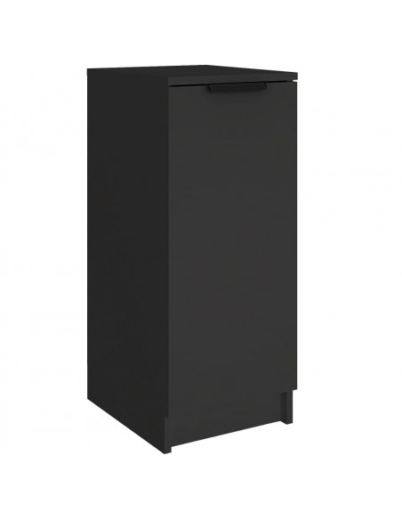 Scarpiera Nera 30x35x70 cm in Legno Multistrato