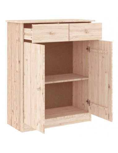 Scarpiera ALTA 77x35x96 cm in Legno Massello di Pino