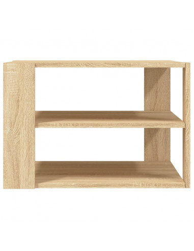 Tavolino Salotto Rovere Sonoma 59,5x59,5x40cm Legno Multistrato