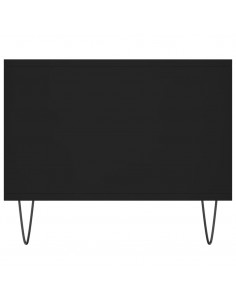 Tavolino da Salotto Nero 102x50x40 cm in Legno Multistrato 2