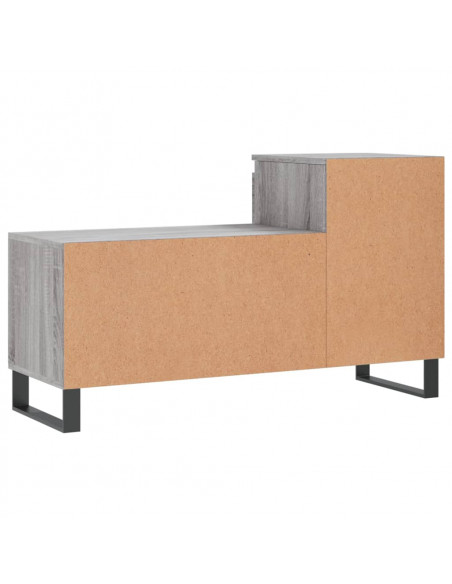 Scarpiera Grigio Sonoma 102x36x60 cm in Legno Multistrato