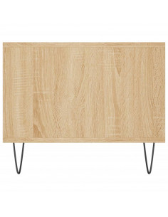 Tavolino da Salotto Rovere Sonoma 102x50x40cm Legno Multistrato 2