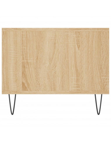 Tavolino da Salotto Rovere Sonoma 102x50x40cm Legno Multistrato