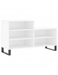 Scarpiera Bianca 102x36x60 cm in Legno Multistrato 2