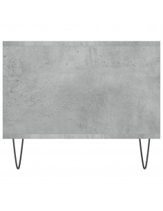 Tavolino Salotto Grigio Cemento 102x50x40 cm Legno Multistrato 2
