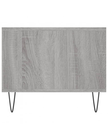 Tavolino da Salotto Grigio Sonoma 102x50x40cm Legno Multistrato