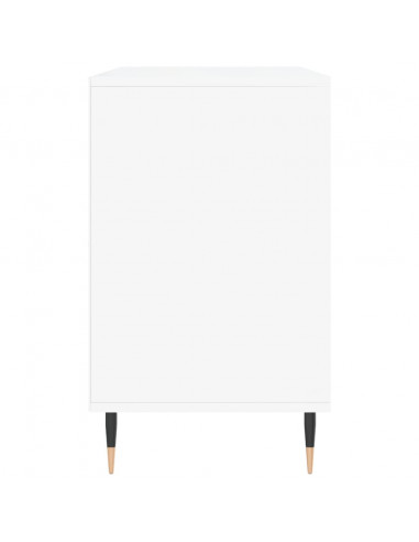 Scarpiera Bianca 102x36x60 cm in Legno Multistrato