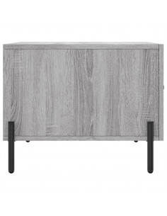 Tavolino da Salotto Grigio Sonoma 50x50x40 cm Legno Multistrato 2