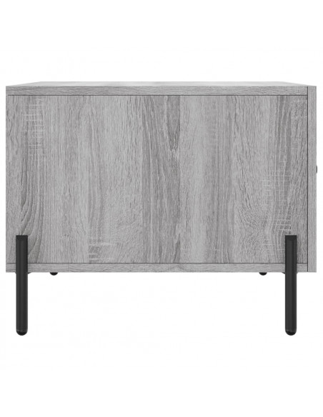 Tavolino da Salotto Grigio Sonoma 50x50x40 cm Legno Multistrato