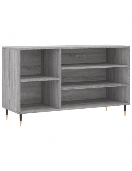 Scarpiera Grigio Sonoma 102x36x60 cm in Legno Multistrato