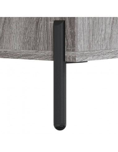 Tavolino da Salotto Grigio Sonoma 50x50x40 cm Legno Multistrato