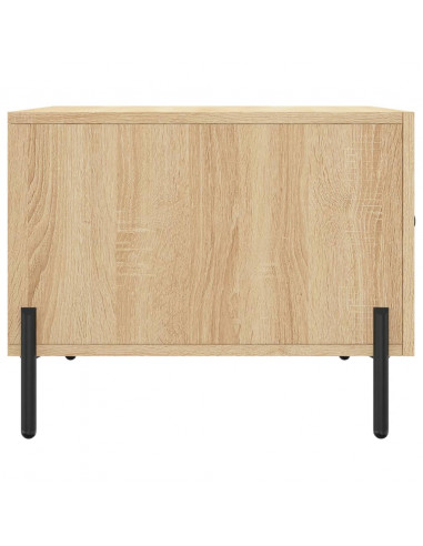 Tavolino da Salotto Rovere Sonoma 50x50x40 cm Legno Multistrato