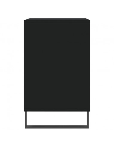 Scarpiera Nera 102x36x60 cm in Legno Multistrato