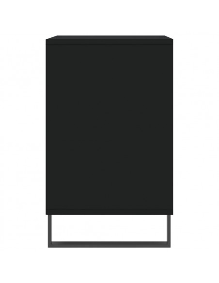 Scarpiera Nera 102x36x60 cm in Legno Multistrato