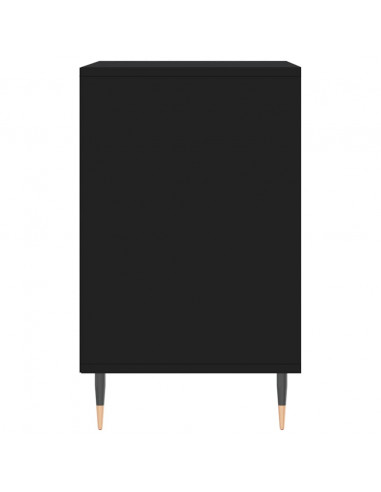 Scarpiera Nera 102x36x60 cm in Legno Multistrato