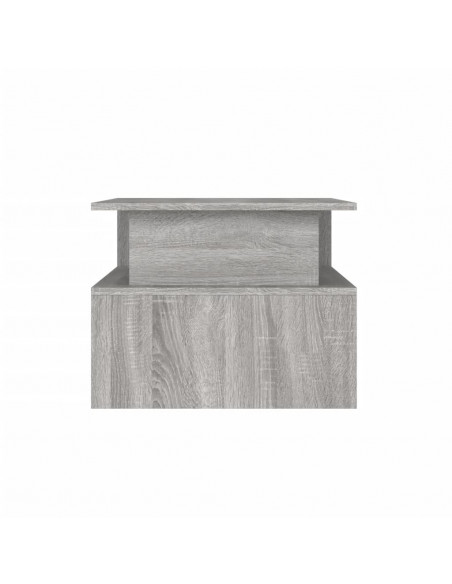 Tavolino Salotto Grigio Sonoma 90x55x42,5 cm Legno Multistrato