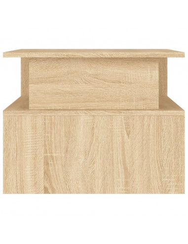 Tavolino Salotto Rovere Sonoma 90x55x42,5 cm Legno Multistrato