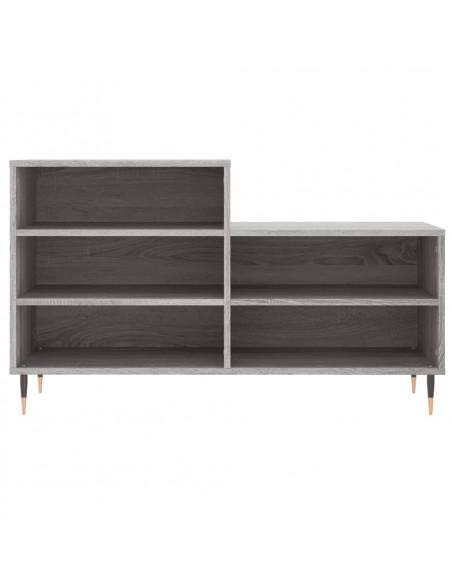 Scarpiera Grigio Sonoma 102x36x60 cm in Legno Multistrato