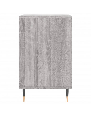 Scarpiera Grigio Sonoma 102x36x60 cm in Legno Multistrato