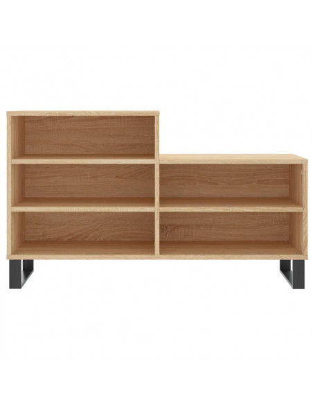 Scarpiera Rovere Sonoma 102x36x60 cm in Legno Multistrato
