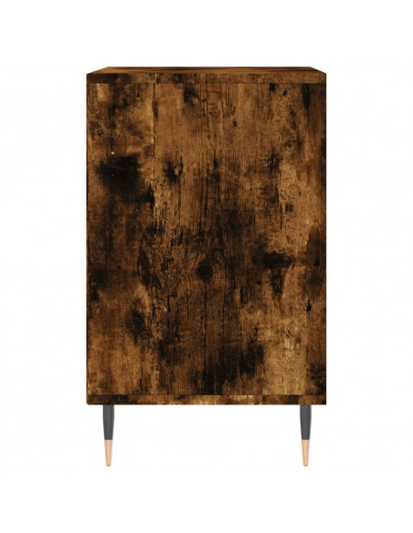Scarpiera Rovere Fumo 102x36x60 cm in Legno Multistrato