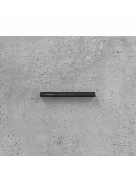 Tavolino Salotto Grigio Cemento 50x50x40 cm Legno Multistrato