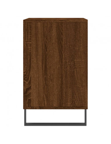 Scarpiera Rovere Marrone 102x36x60 cm in Legno Multistrato