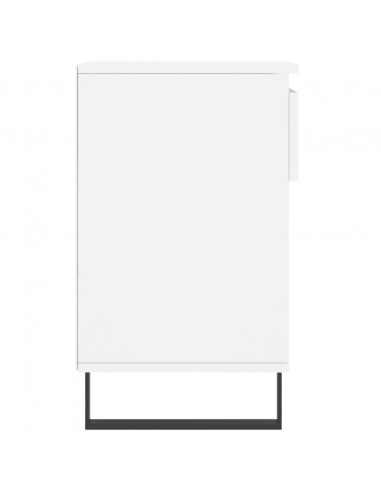 Scarpiera Bianca 102x36x60 cm in Legno Multistrato