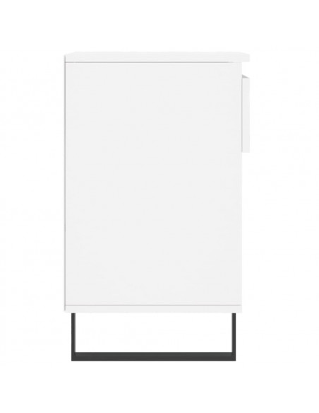 Scarpiera Bianca 102x36x60 cm in Legno Multistrato