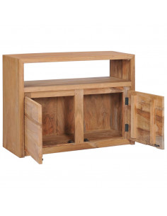 Credenza 80x30x60 cm in Legno Massello di Teak 2