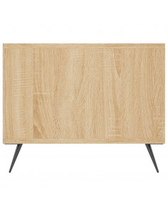 Tavolino da Salotto Rovere Sonoma 102x50x40cm Legno Multistrato 2