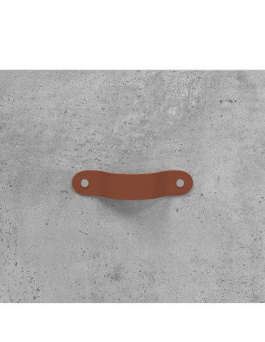 Tavolino Salotto Grigio Cemento 102x50x40 cm Legno Multistrato