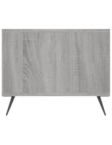 Tavolino da Salotto Grigio Sonoma 102x50x40cm Legno Multistrato