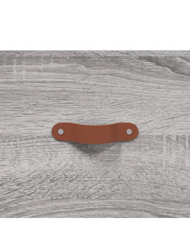 Tavolino da Salotto Grigio Sonoma 102x50x40cm Legno Multistrato