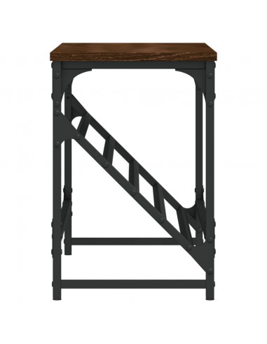 Scarpiera Rovere Marrone 90x30x45 cm in Legno Multistrato