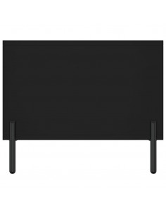Tavolino da Salotto Nero 102x50x40 cm in Legno Multistrato 2