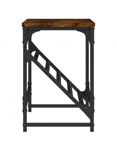 Scarpiera Rovere Fumo 90x30x45 cm in Legno Multistrato