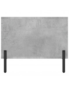 Tavolino Salotto Grigio Cemento 102x50x40 cm Legno Multistrato 2