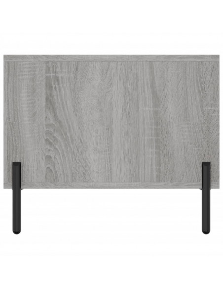Tavolino da Salotto Grigio Sonoma 102x50x40cm Legno Multistrato
