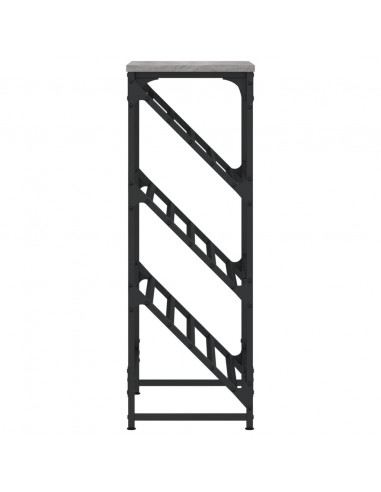 Scarpiera Grigio Sonoma 60x30x85 cm in Legno Multistrato