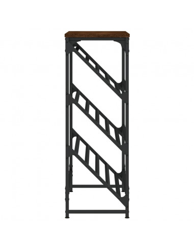 Scarpiera Rovere Marrone 90x30x85 cm in Legno Multistrato