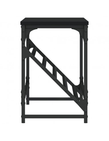 Scarpiera Nera 90x30x45 cm in Legno Multistrato