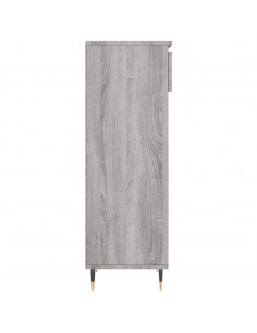Scarpiera Grigio Sonoma 40x36x105 cm in Legno Multistrato 2