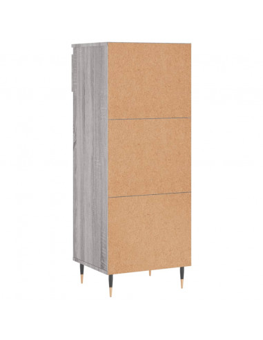 Scarpiera Grigio Sonoma 40x36x105 cm in Legno Multistrato