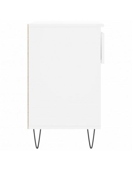 Scarpiera Bianca 70x36x60 cm in Legno Multistrato