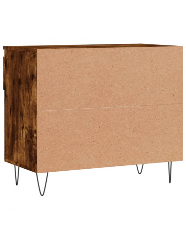 Scarpiera Rovere Fumo 70x36x60 cm in Legno Multistrato