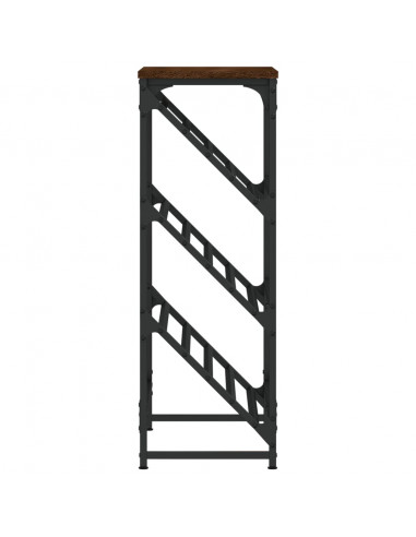 Scarpiera Rovere Marrone 60x30x85 cm in Legno Multistrato