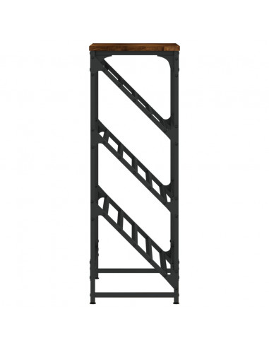 Scarpiera Rovere Fumo 60x30x85 cm in Legno Multistrato