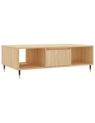 Tavolino da Salotto Rovere Sonoma 104x60x35cm Legno Multistrato